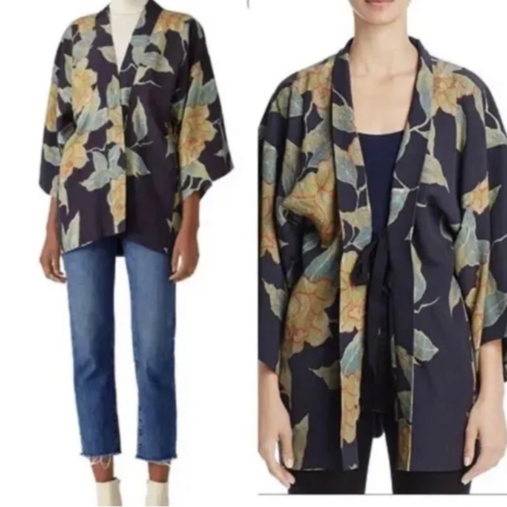 Elizabeth & James Size XS/S Drew floral prints kimono jacket